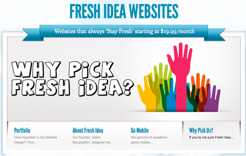 fresh idea websites