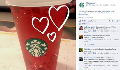 starbucks facebook image