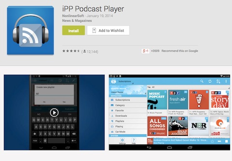 podcast player app