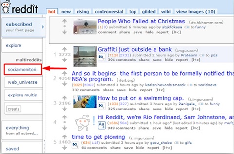 multireddits in sidebar