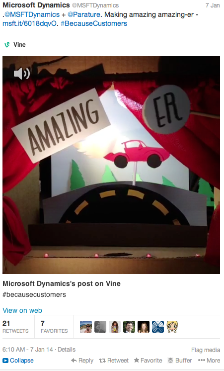 microsoft vine video