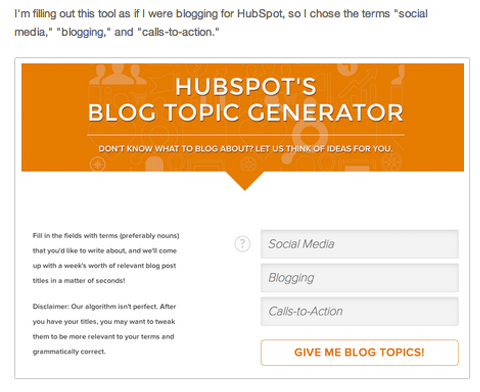 article topic generator