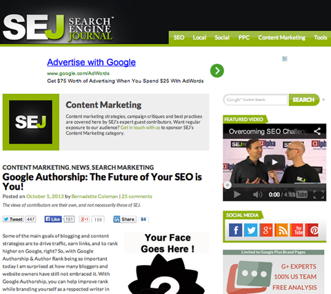 search engine journal seo article