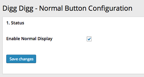 configure digg digg button