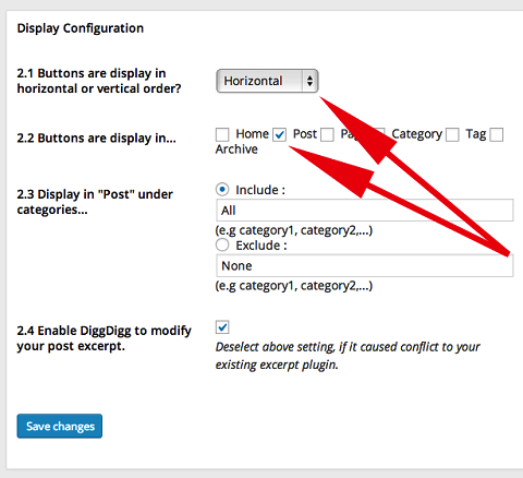 customize digg digg display options