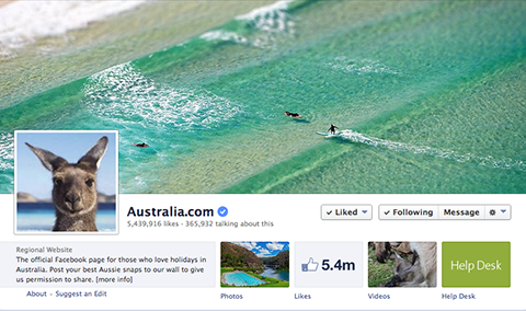 australia facebook