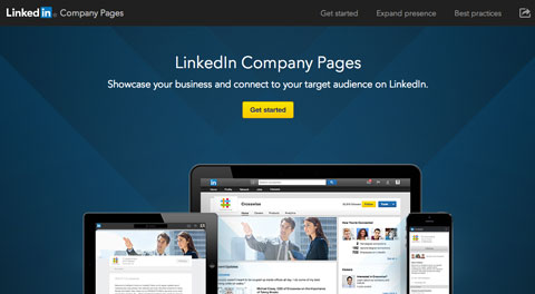 hp linkedin company page header