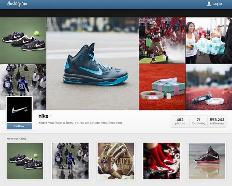 nike instagram profile