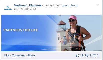 medtronic diabetes first facebook banner