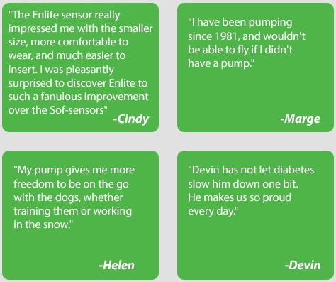 updated medtronic diabetes user story excerpts