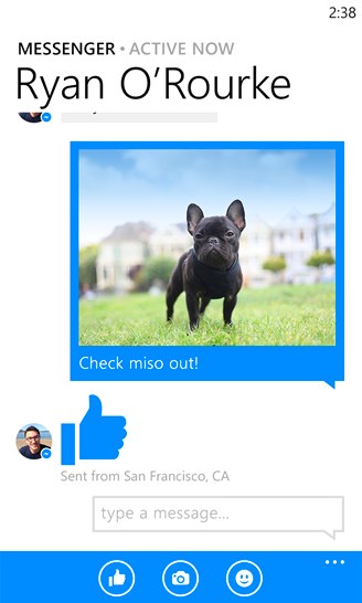 facebook messenger windows mobile