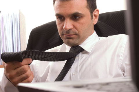 bored office worker istock photo 5984364