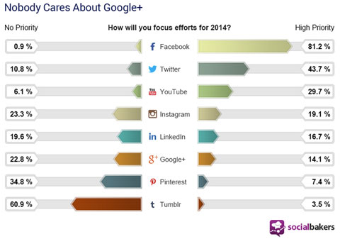 socialbakers social network user preference table