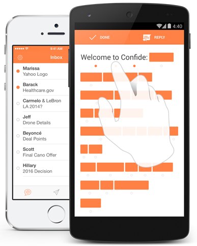 confide for android