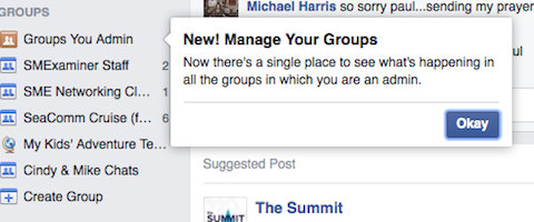 facebook groups you admin