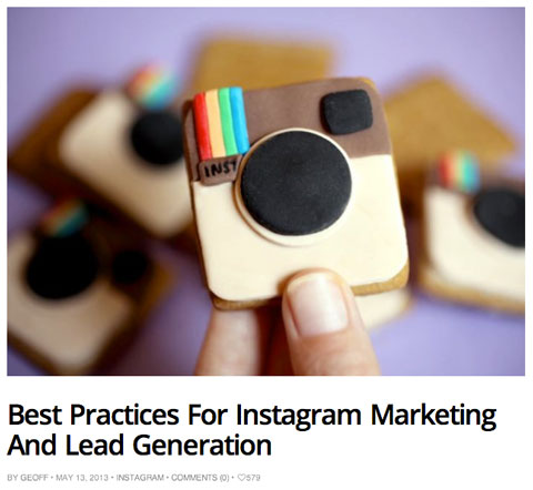 wearesocialmedia lead gen article