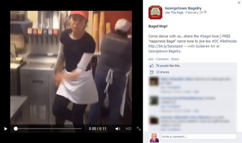 georgetown bagelry facebook bakom gardinuppdateringen