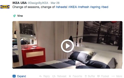 ikea vine