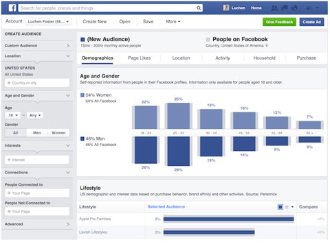 facebook audience insights tool