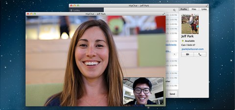 hipchat video screen sharing