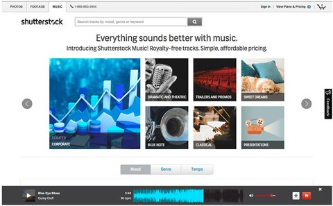 shutterstock music news