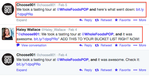 whole foods twitter mentions