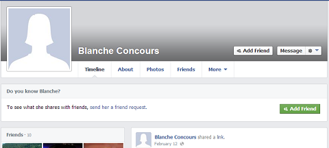 facebook blanche concours profile