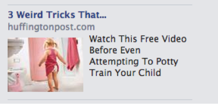 huffington post facebook ad