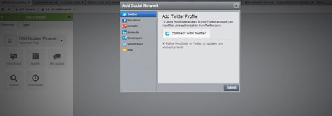 connect twitter to hootsuite