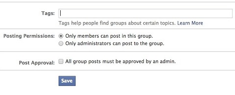 facebook group permissions