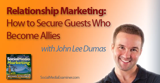 john lee dumas image for podcast