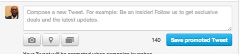 promoted campaign tweet text