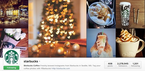 starbucks instagram header