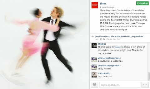 time instagram