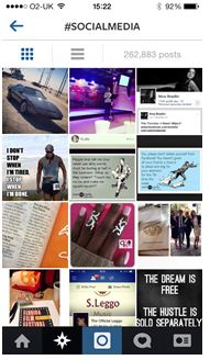 #socialmedia hashtag feed on instagram