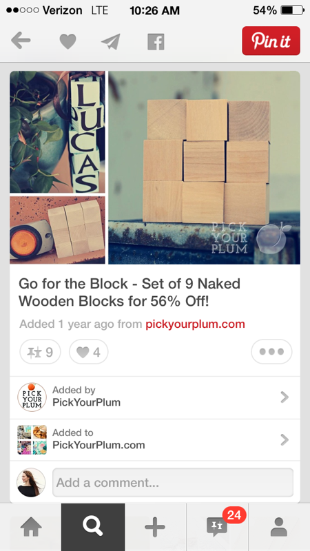 pick your plum wood block ideas pinterest board