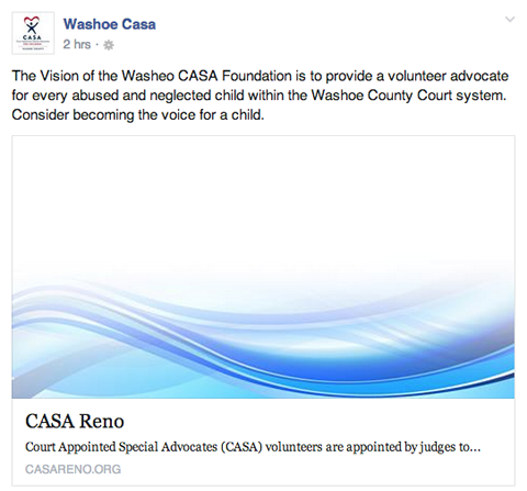 washoe casa facebook post