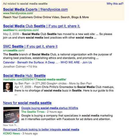 rich snippets in search results