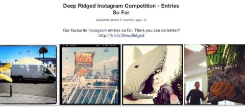 instagram competition example