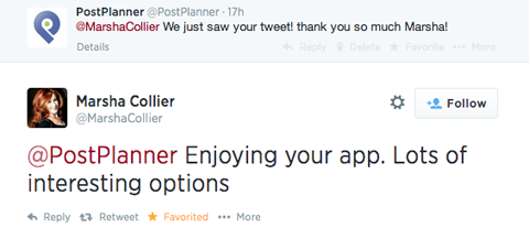 @postplanner response to @marshacollier