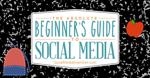 getting started with social media graphic