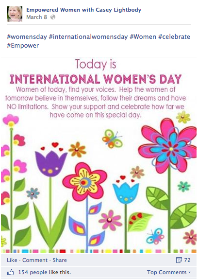 womens day graphic