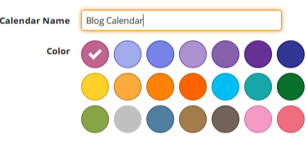 color options for calendars in divvyhq