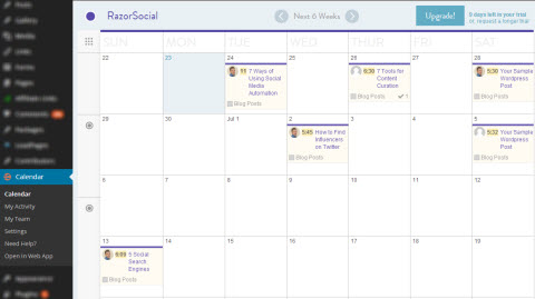 coschedule calendar