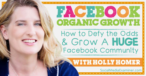 facbook organic growth podcast image