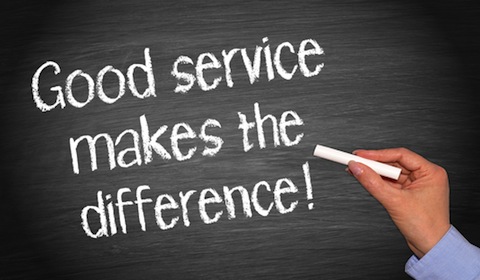 good service makes the difference