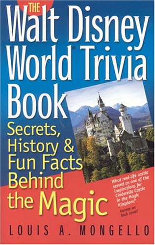 walt disney trivia book by lou mongello