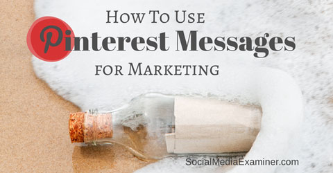 pinterest messages for marketing