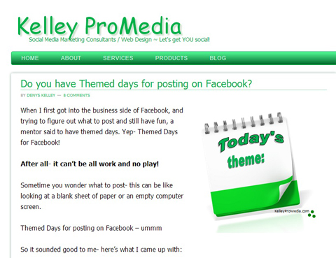 kelly promedia theme post