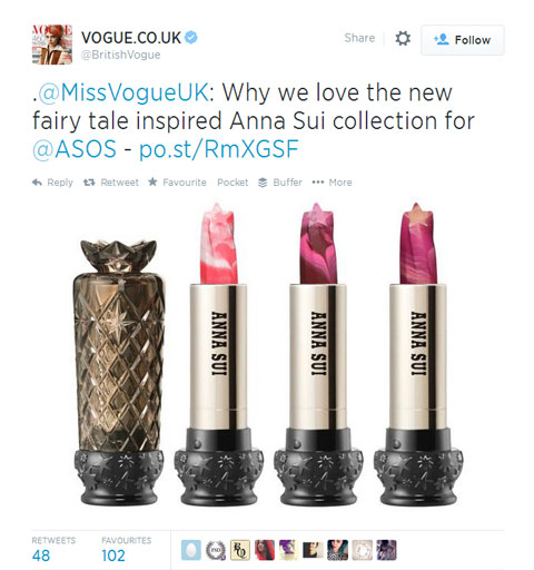 @britishvogue tweet